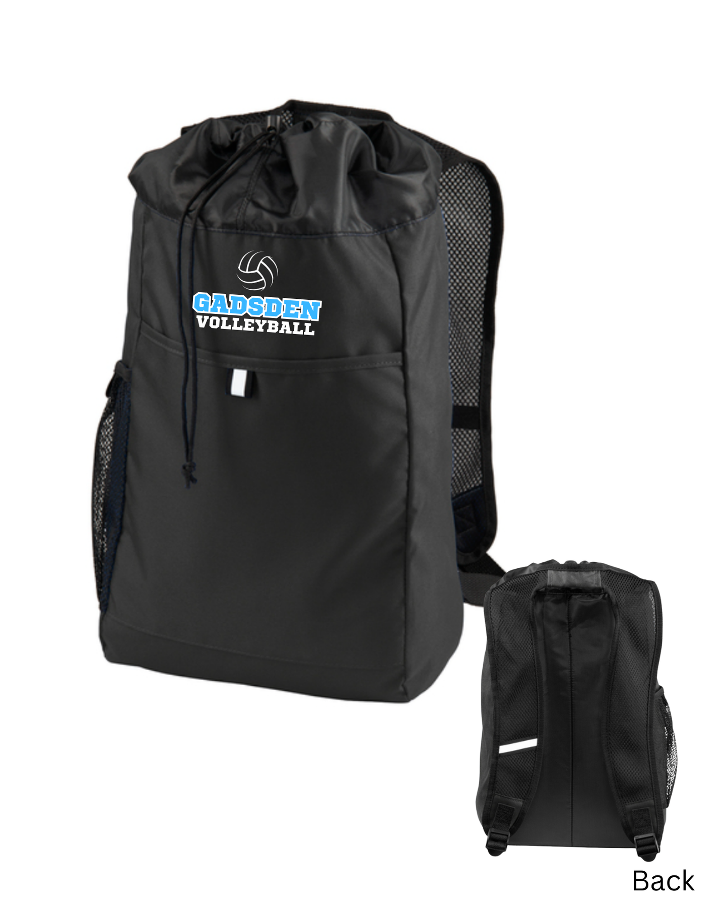 GVC Logo Drawstring Backpack