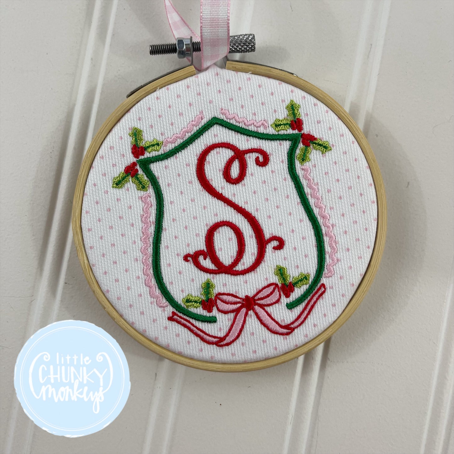 Holly Crest Ornament