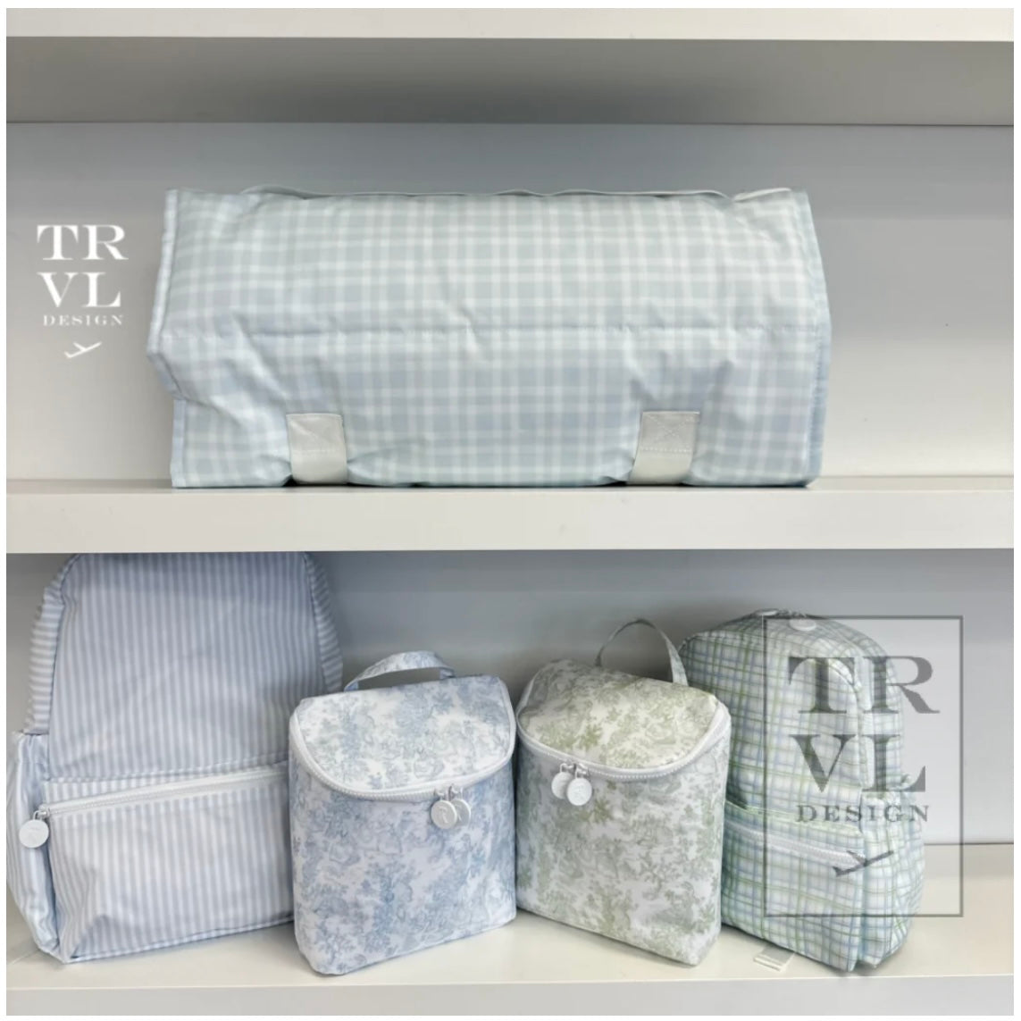 Rest Up Nap Mat - Pimlico Plaid Blue