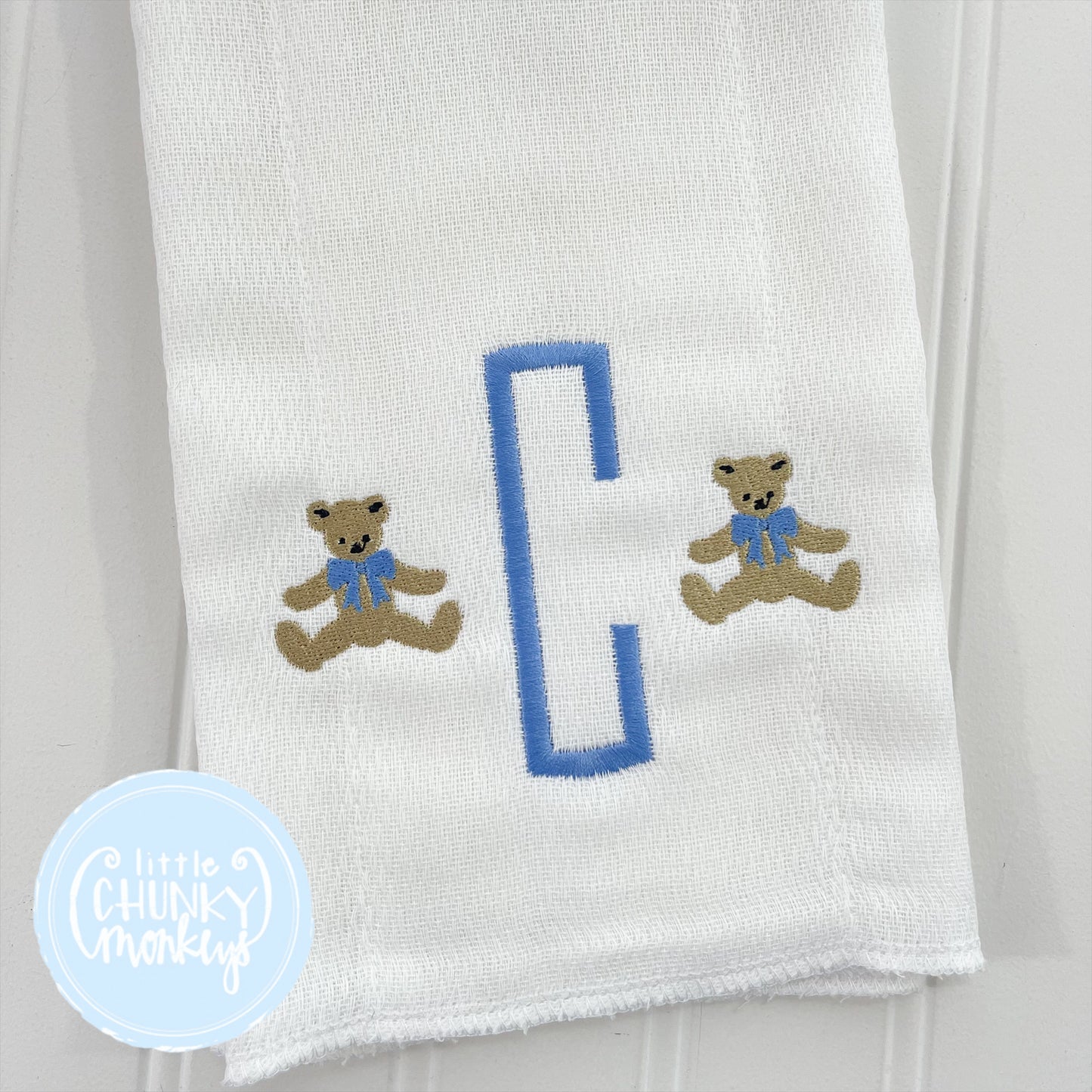 Baby Burp Cloth with Personalization