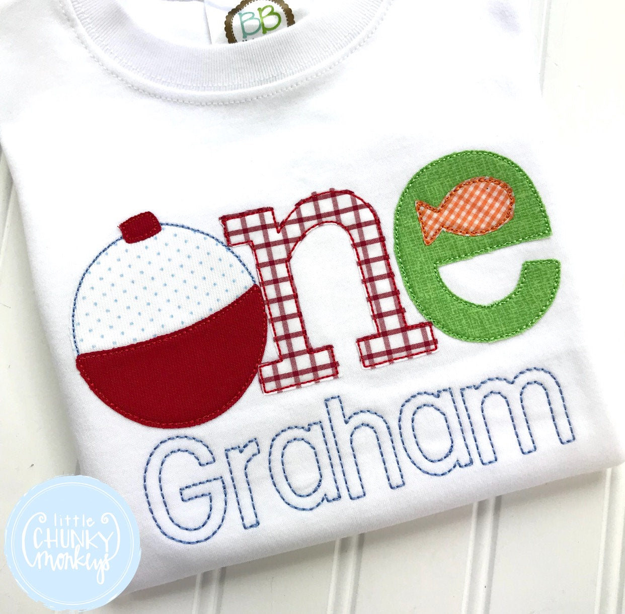 Boy Shirt - Boy Birthday Shirt - Fishing Theme with Personalization