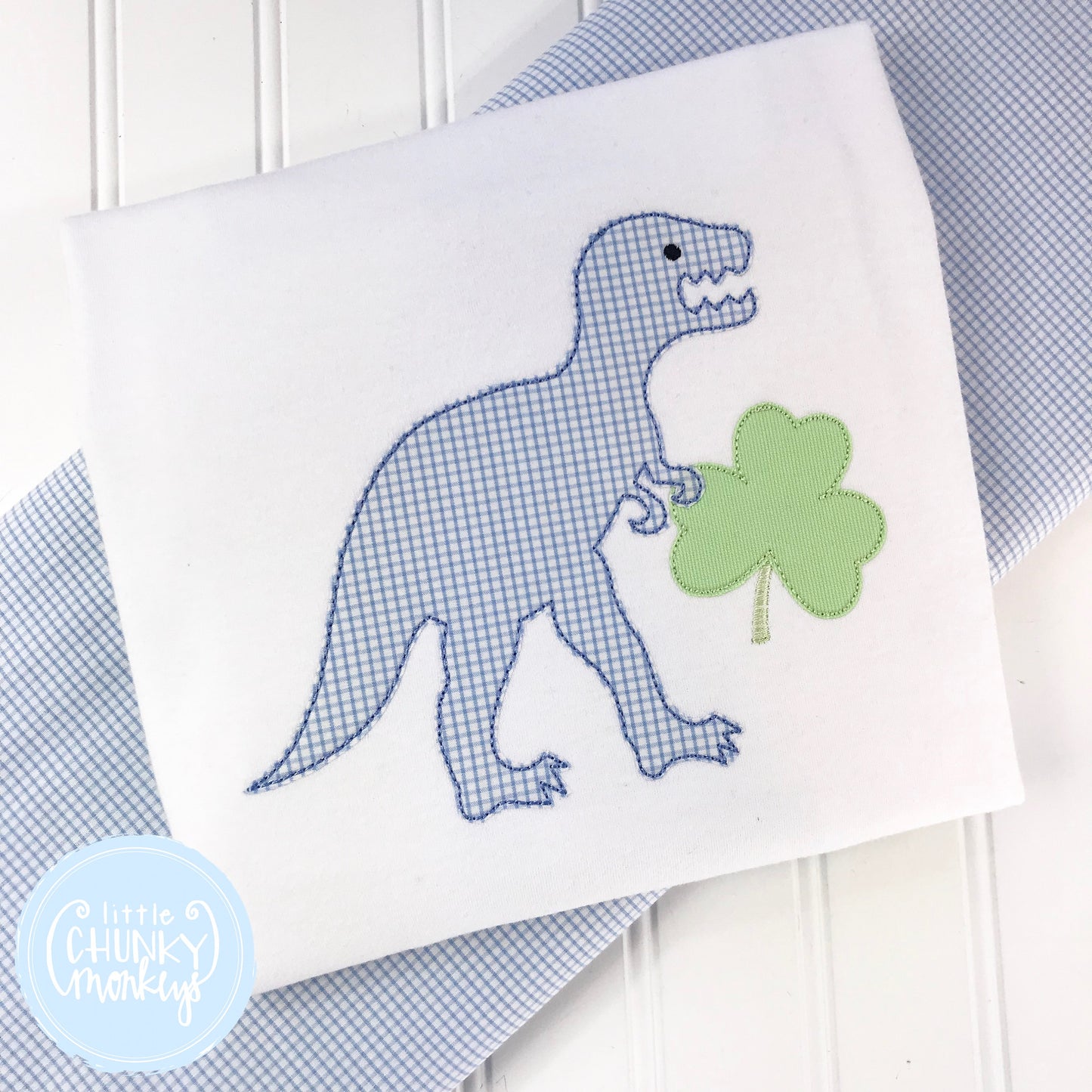 Boy Shirt - Boy St. Patrick's Day Shirt - St. Patrick's Dinosaur