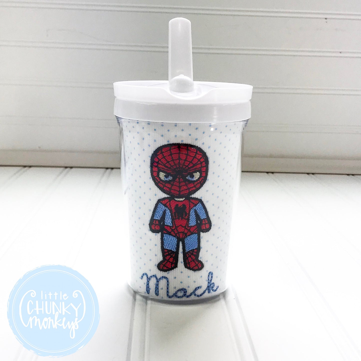 Toddler Straw Sippy Cup with Personalization