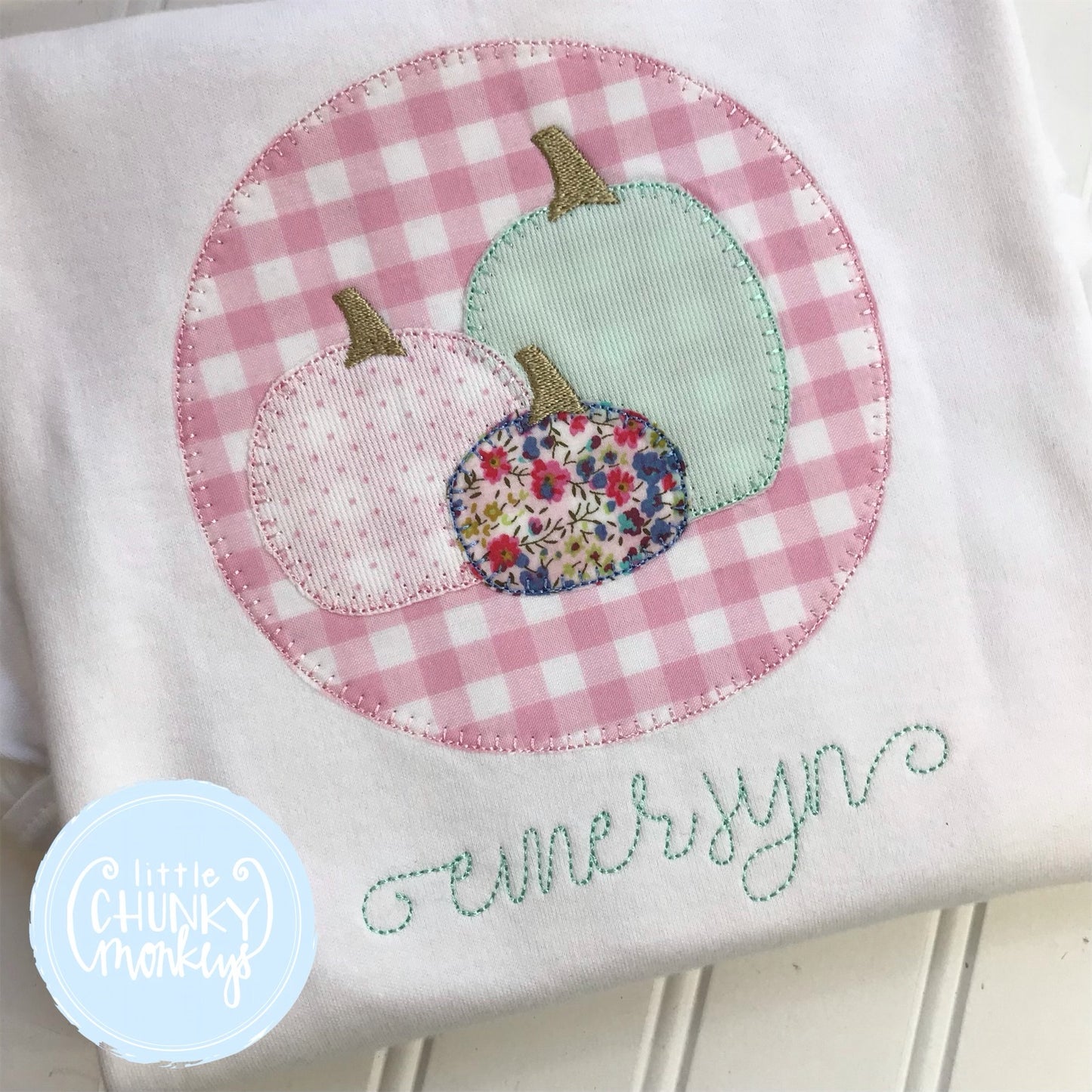 Pumpkins "emersyn" - 3T Short Sleeve