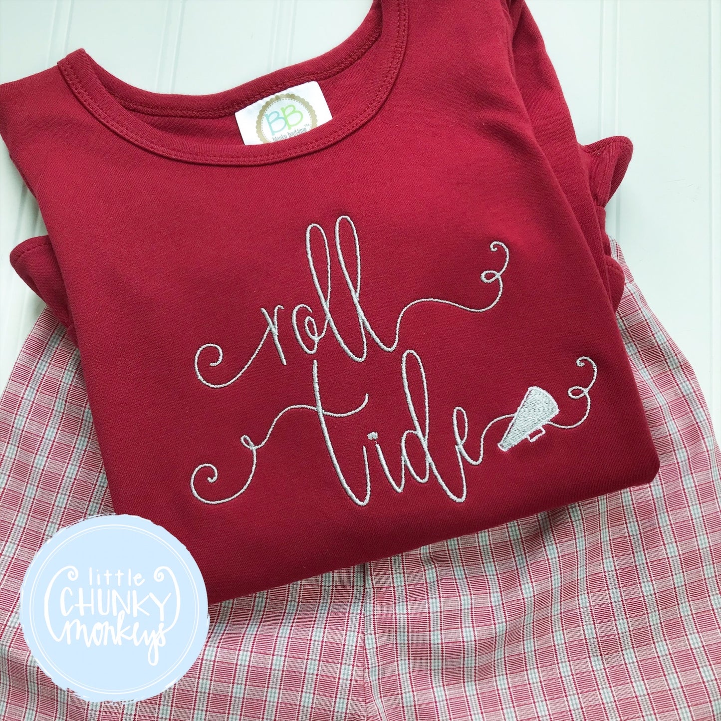 Girl Shirt - Vintage Stitch with Megaphone