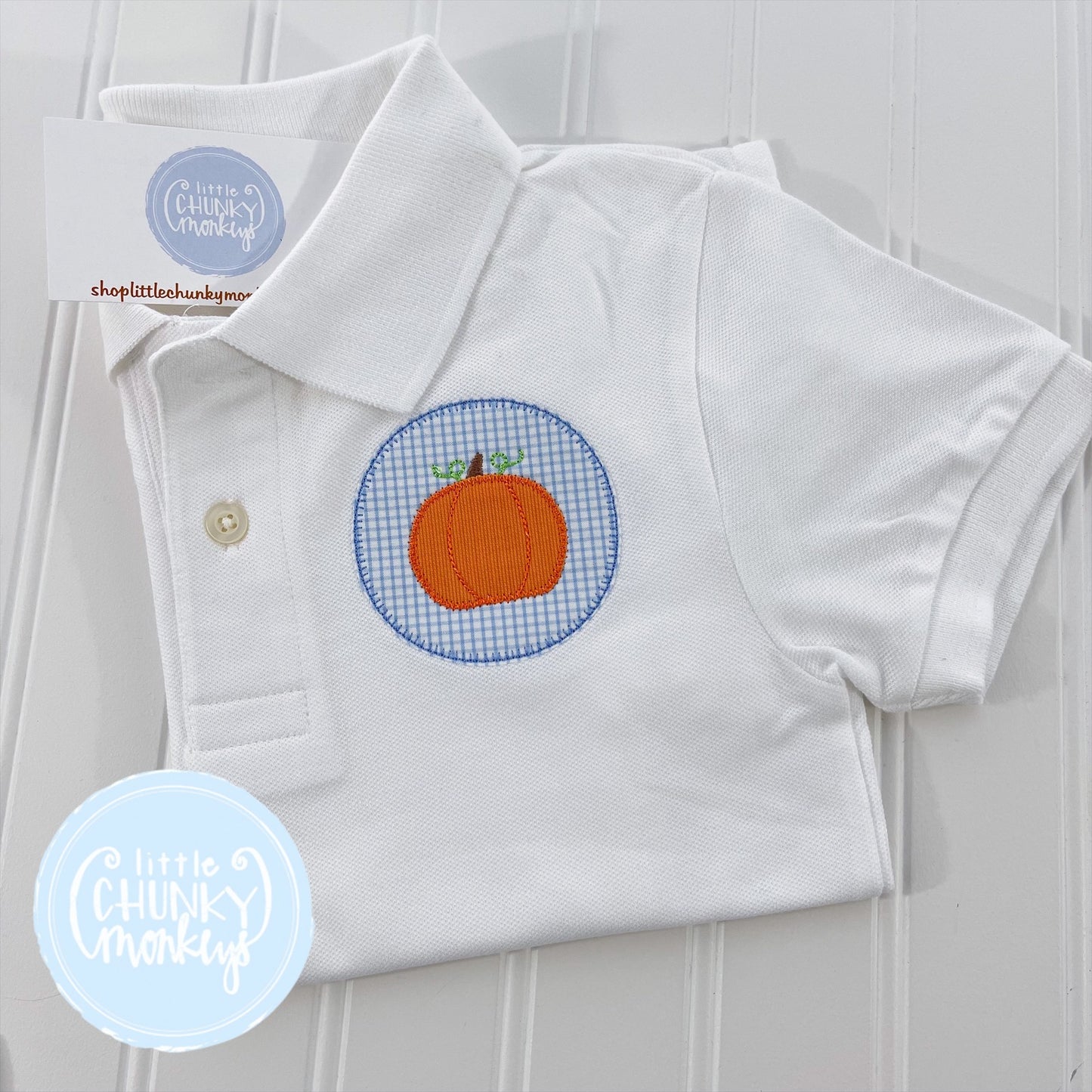 Pumpkin Polo - 4T Short Sleeve