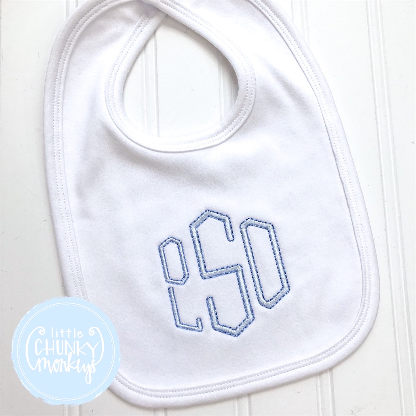 Baby Unisex Bib with Personalization