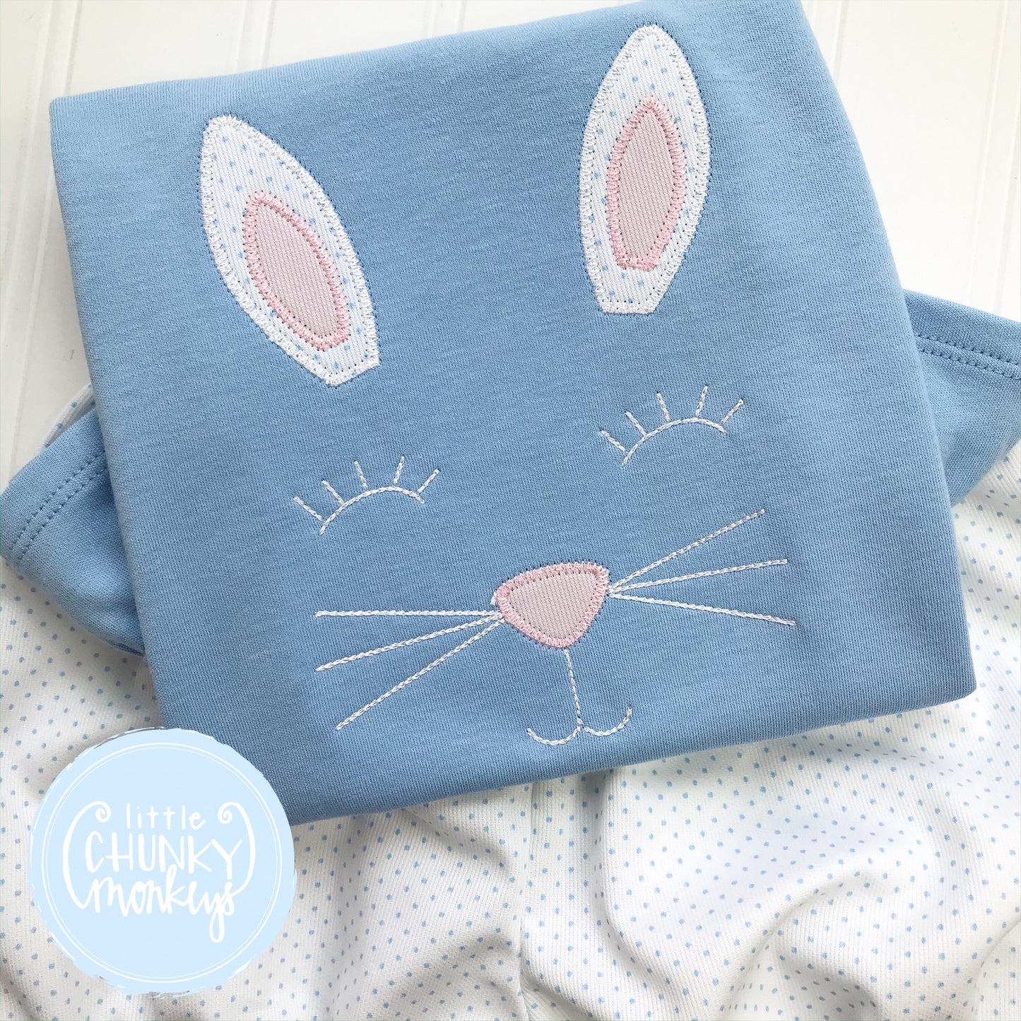 Girl Shirt - Bunny Face Outline