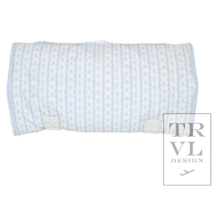 Rest Up Nap Mat - Ribbon Floral Blue