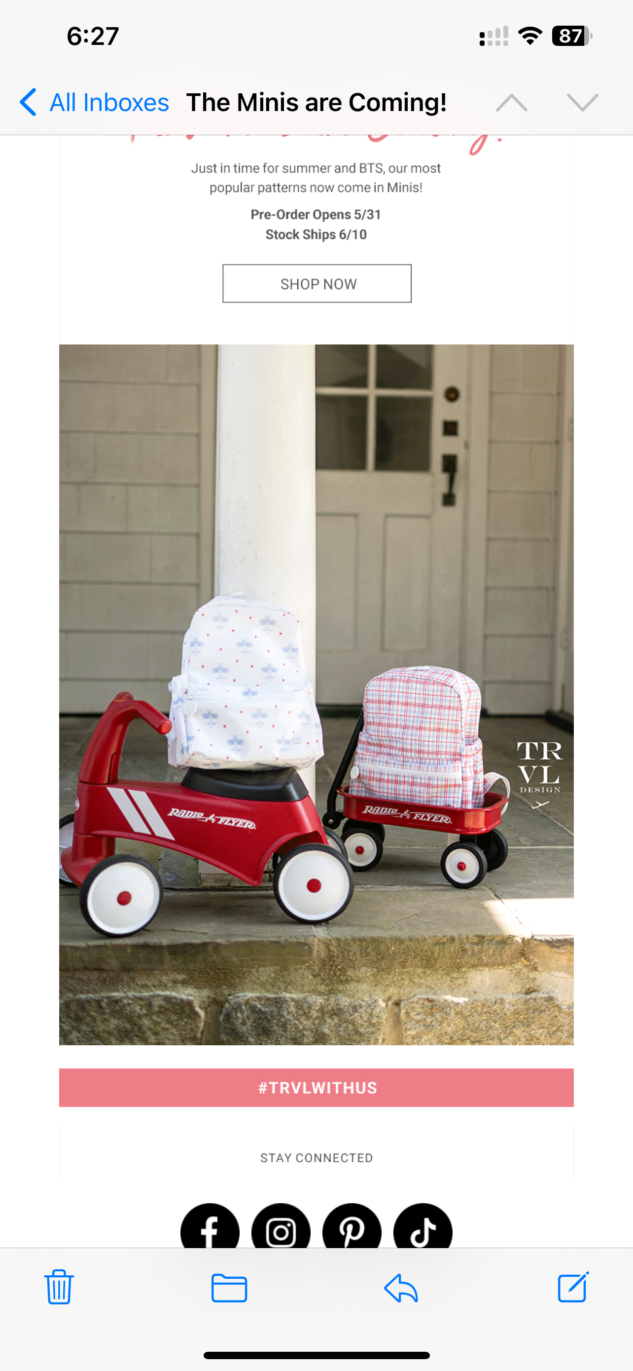 Take Away Lunch Tote - Airplane