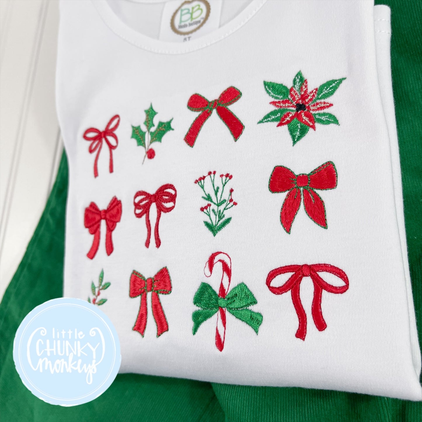 Girl Shirt - Bows Bows Bows