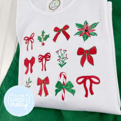 Girl Shirt - Bows Bows Bows