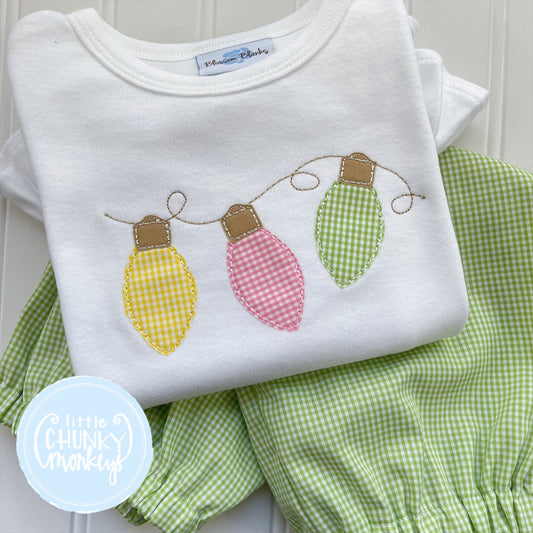 Girl Shirt - String of Lights