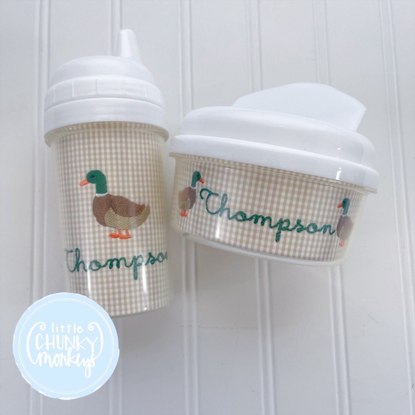 Mallard Duck on Khaki Cup