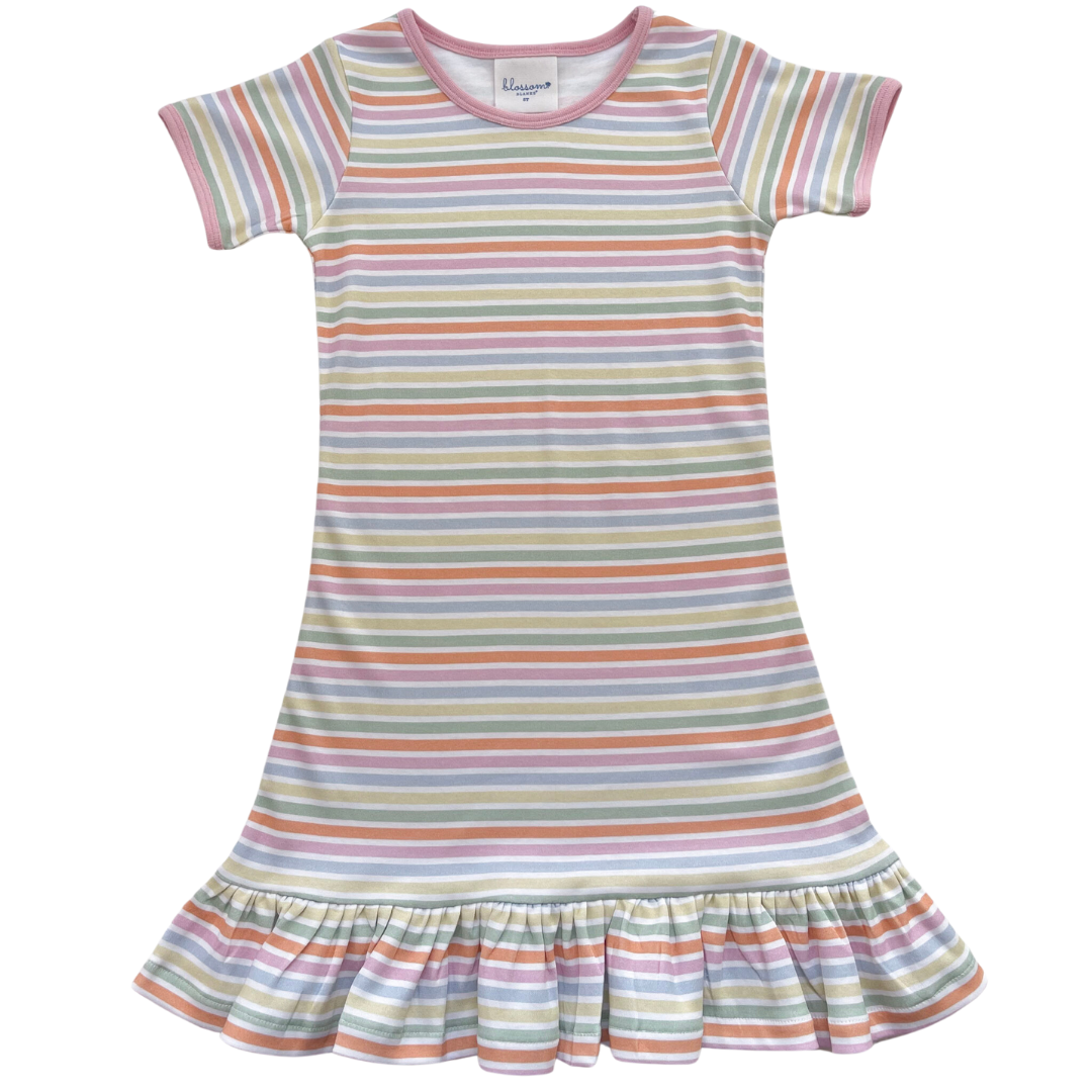A-Line Dress Short Sleeve