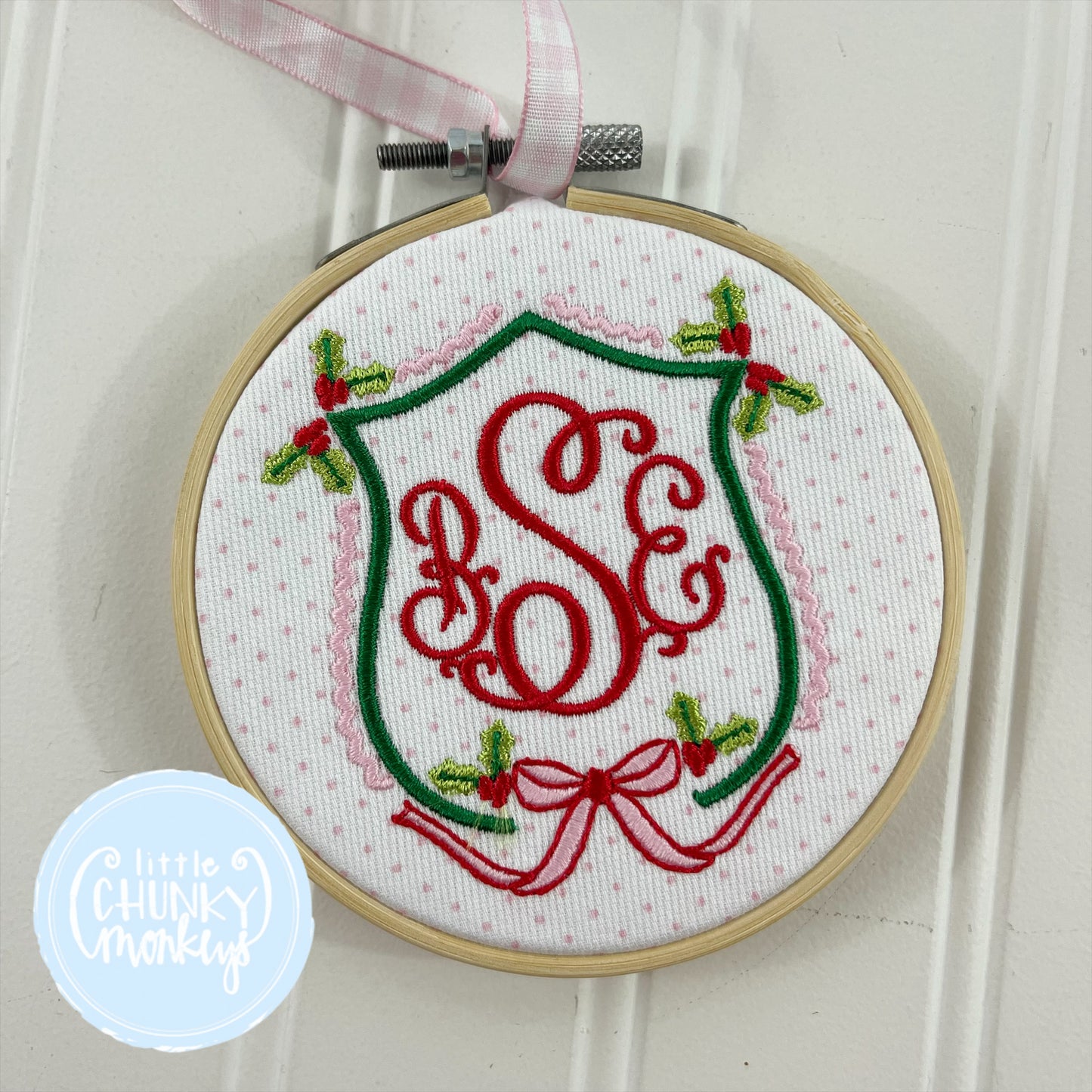 Holly Crest Ornament