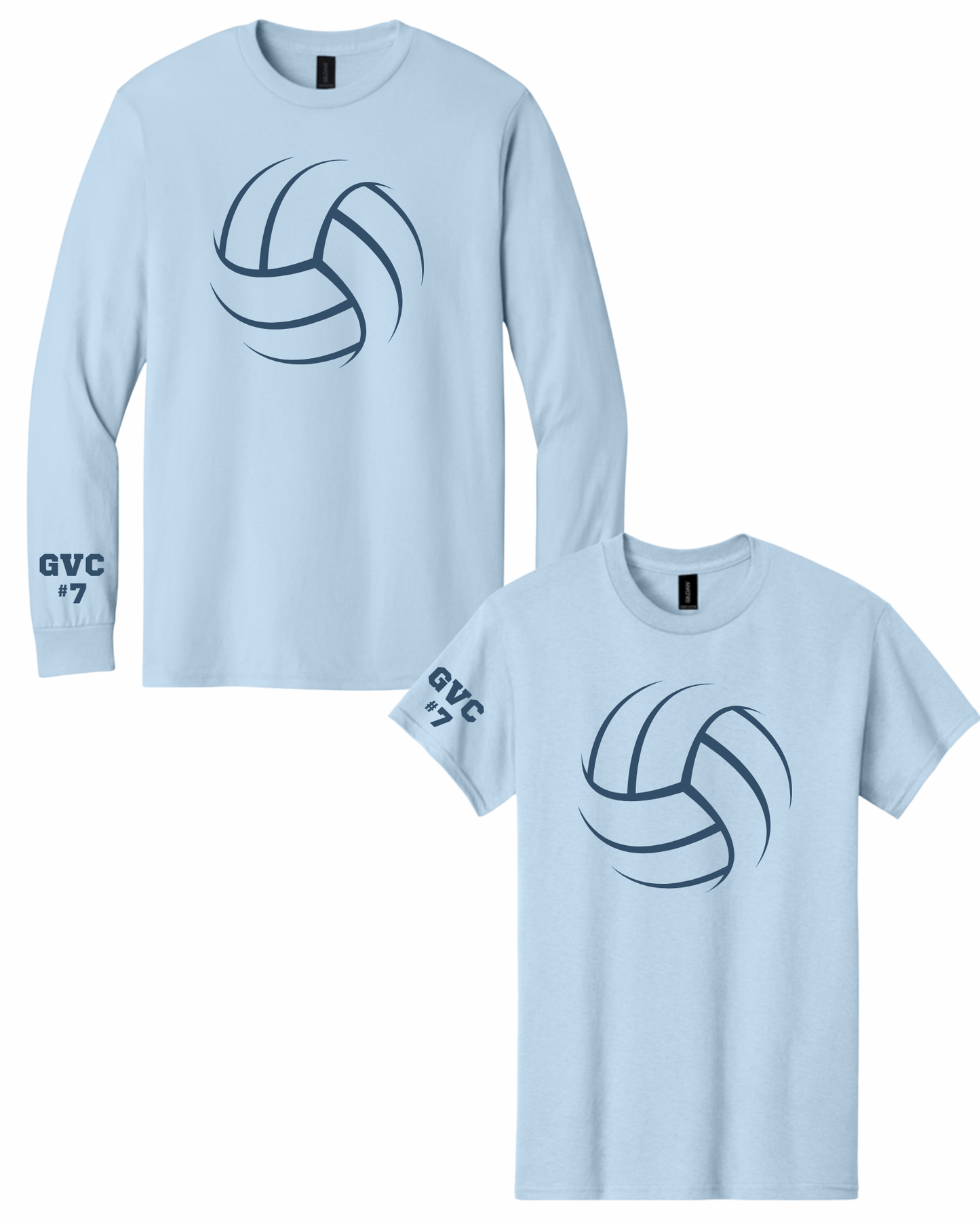 GVC Logo Light Blue T-Shirt