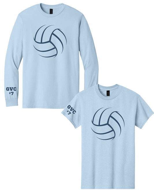 GVC Logo Light Blue T-Shirt