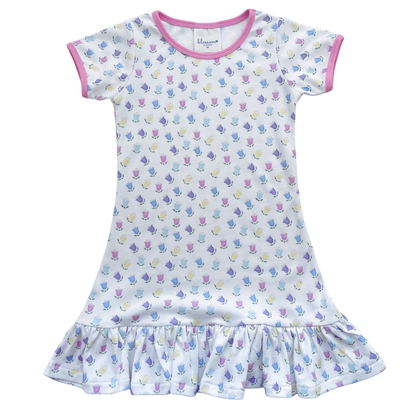 A-Line Dress Short Sleeve
