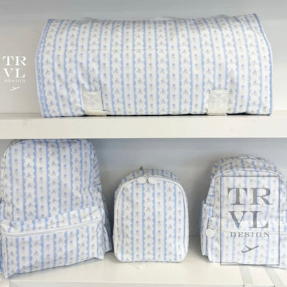 Rest Up Nap Mat - Ribbon Floral Blue