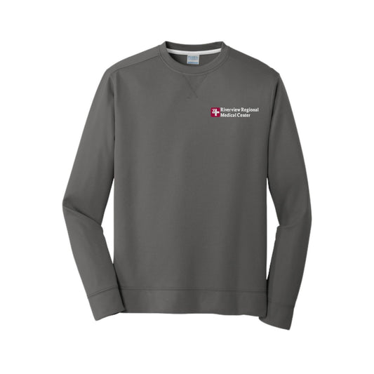 Performance Fleece Crewneck Sweatshirt - Charcoal
