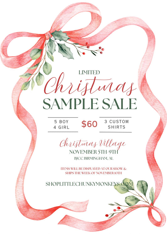 Christmas Sample Sale