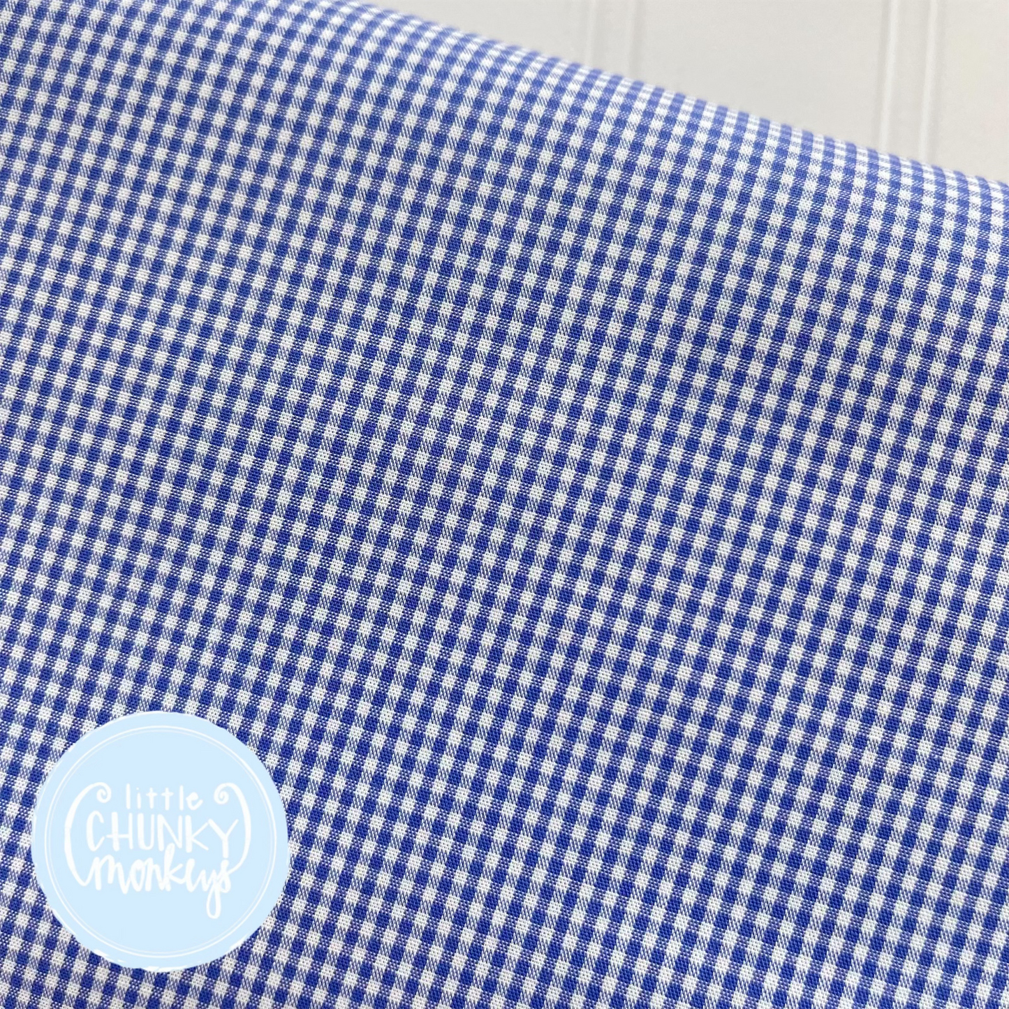 Royal Blue Gingham Bottoms