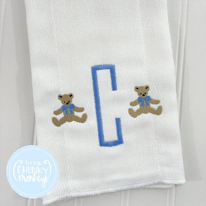 Baby Burp Cloth with Personalization