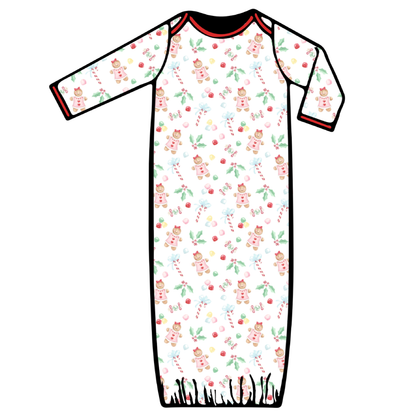 Christmas Baby Gown