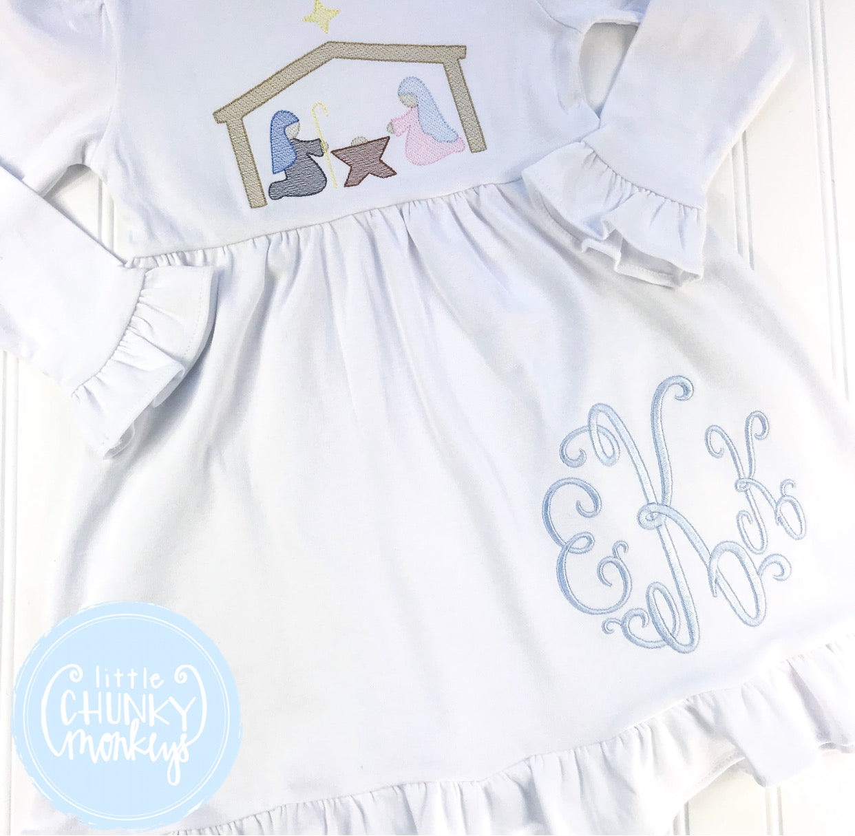 Girl Outfit - Christmas  Outfit - Nativity Scene