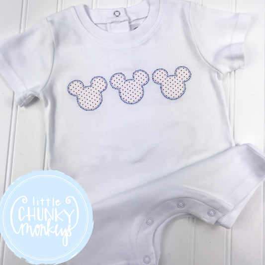 Mouse Trio Romper