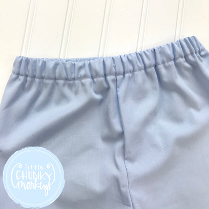 Light Blue Pique Bottoms