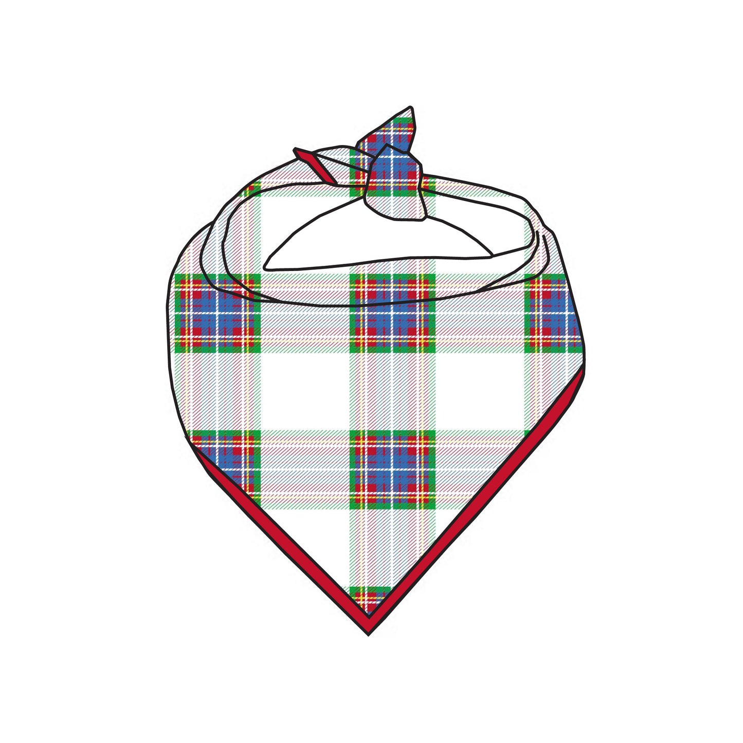 Christmas Dog Bandana