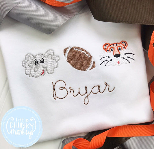 Boy Shirt - Boy Shirt - Football Trio