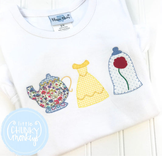 Girl Shirt - Girl Princess Trio Shirt