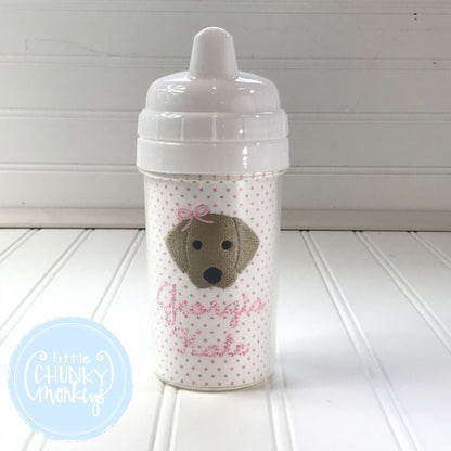 Puppy Face with Bow Cup