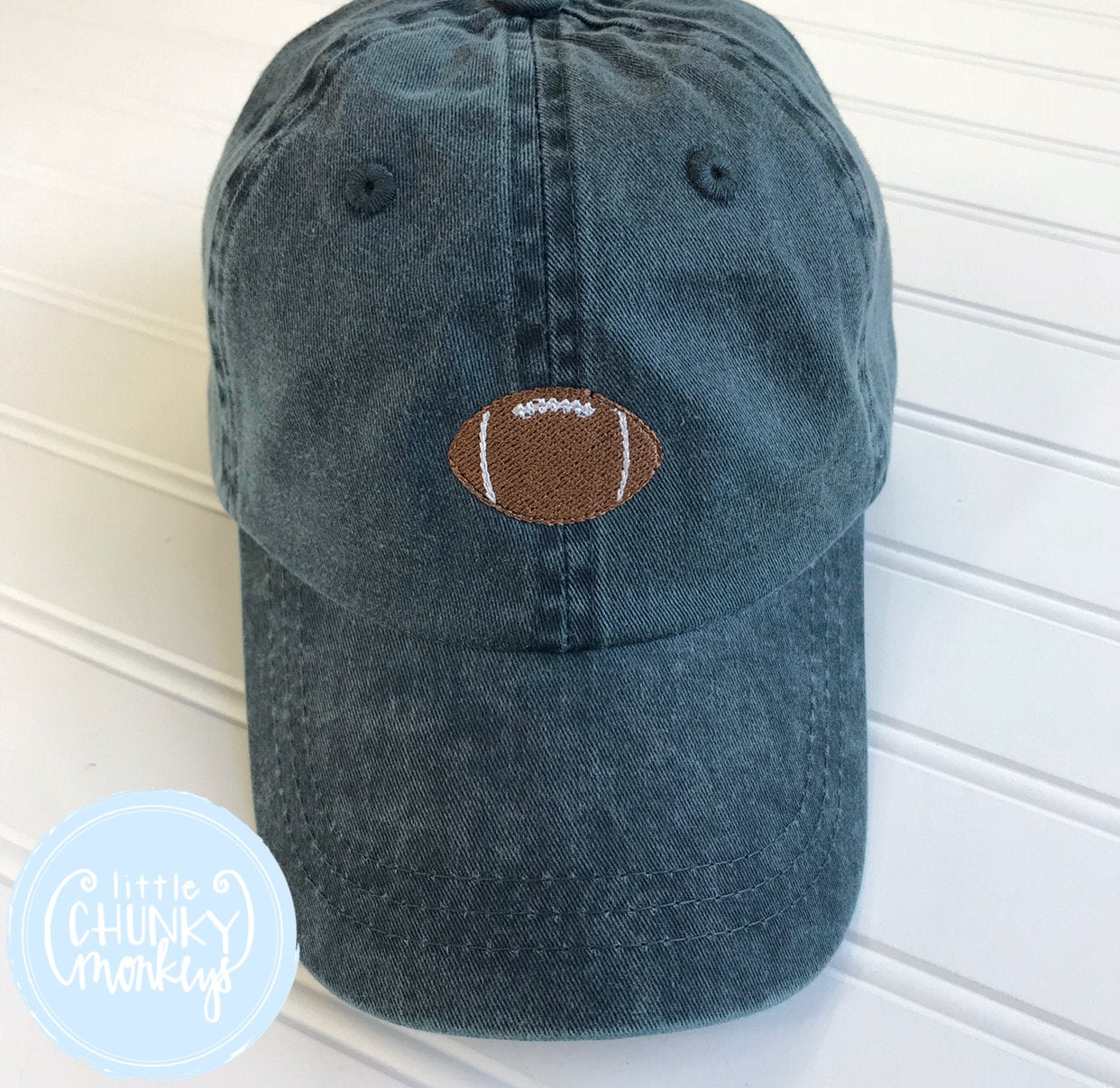 Toddler Kid Hat - Football on Navy