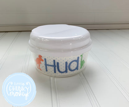 Snack Bowl with Personalization