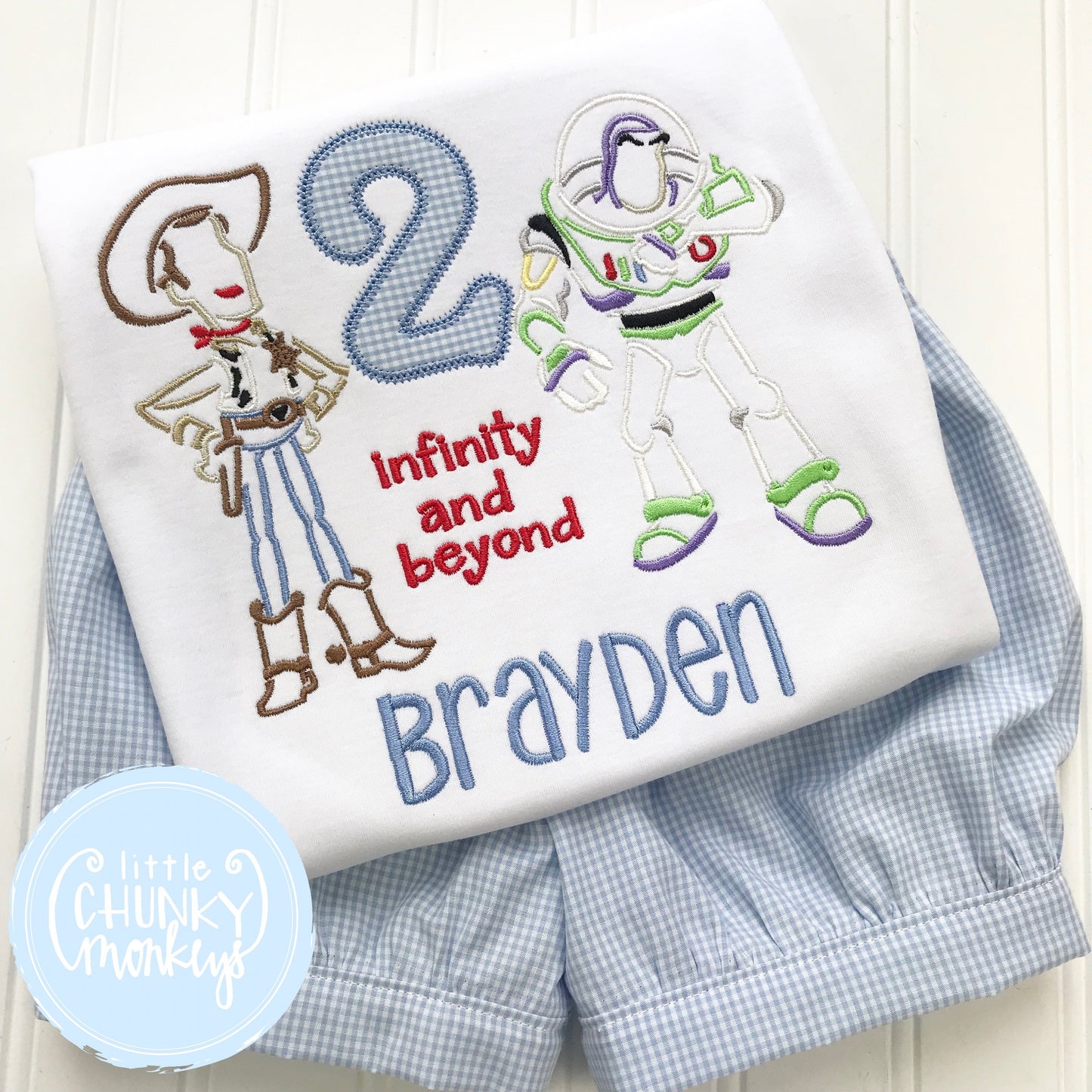 Boy Shirt - Personalized Boy Shirt - Cowboy and Astronaut Birthday Themed Shirt