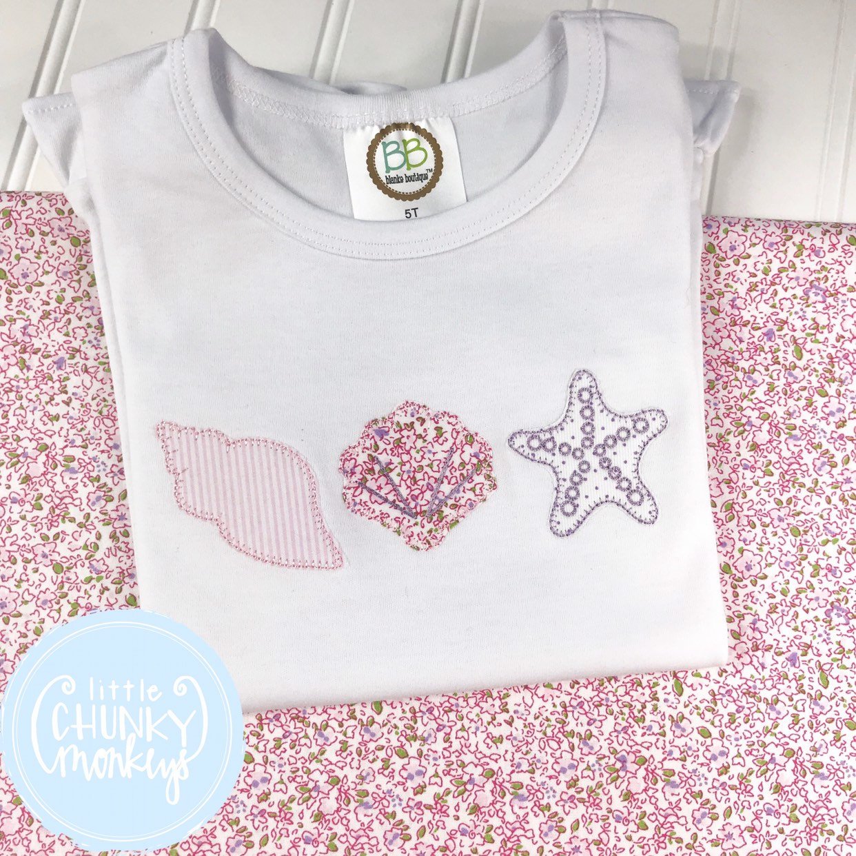 Girl Shirt - Seashell Trio