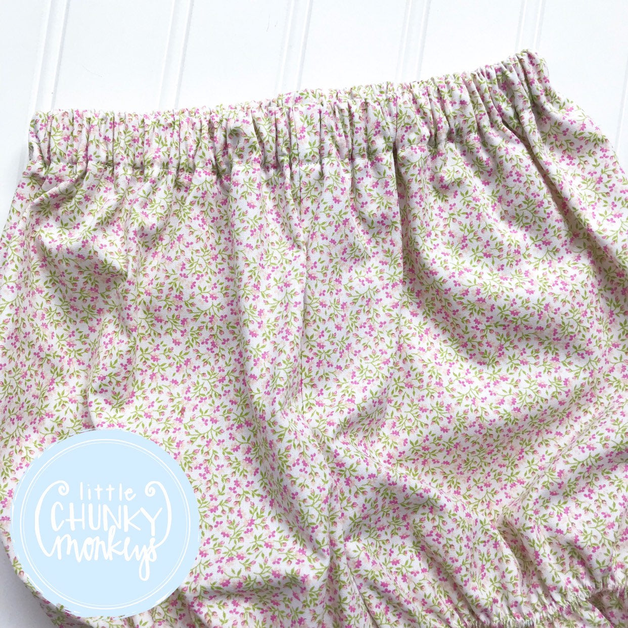 Pink & Green Floral Custom Bottoms