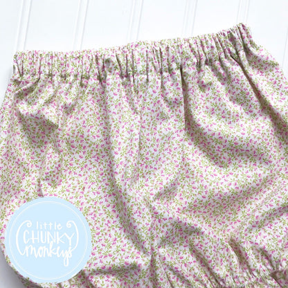 Pink & Green Floral Custom Bottoms