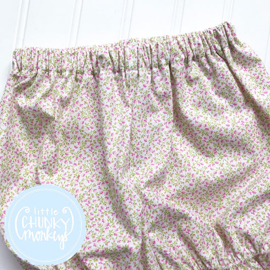 Pink & Green Floral Custom Bottoms