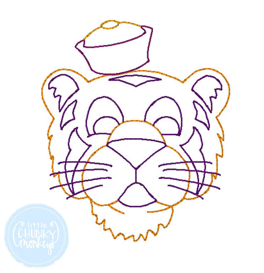 Football Shirt - Vintage Stitch Tiger