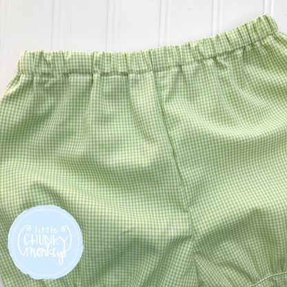 Light Green Gingham Bottoms