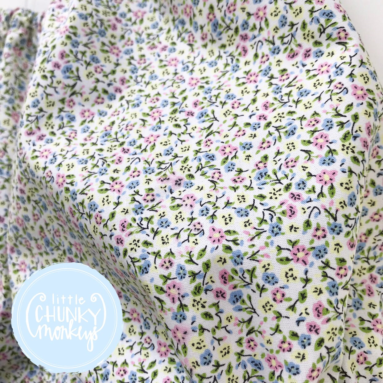 Floral Bottoms - Pink, Blue and Yellow