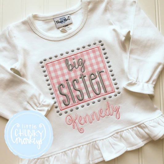Girl Shirt - Big Sister Shirt