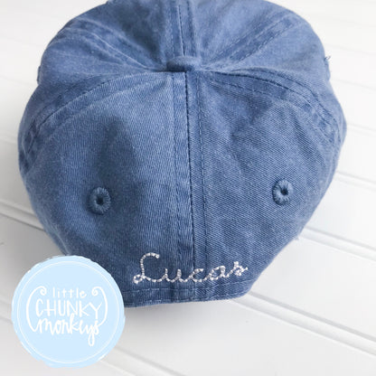 Toddler Kid Hat - Tuna Fish on Light Blue Hat