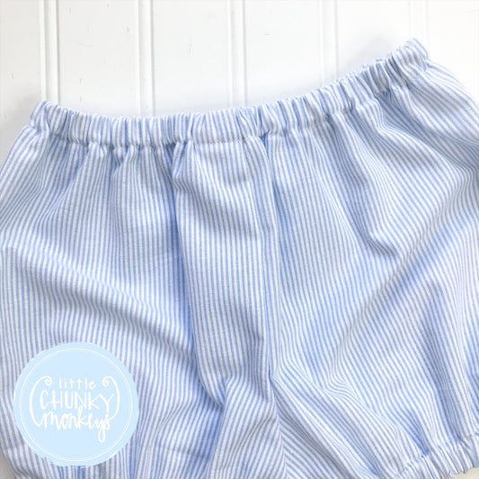 Light Blue Seersucker Bottoms