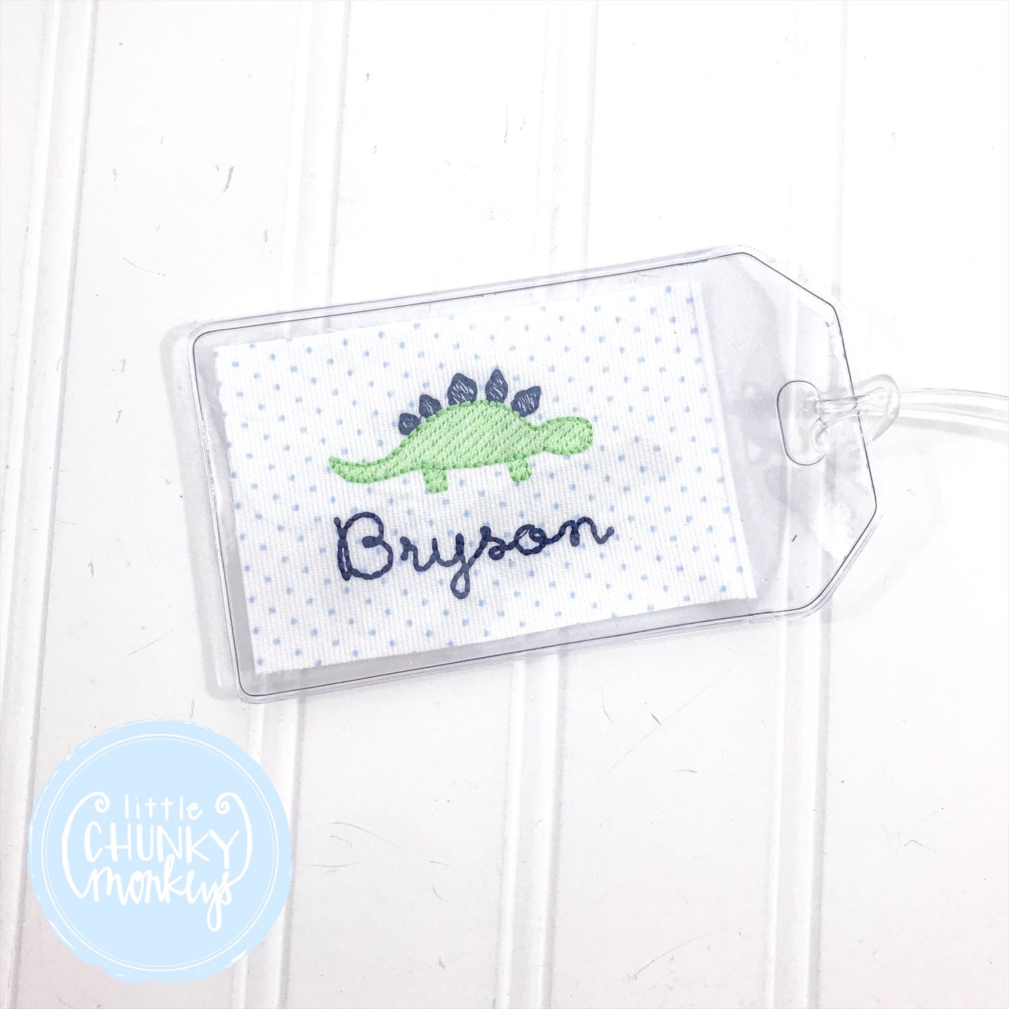 Vinyl Luggage Tag